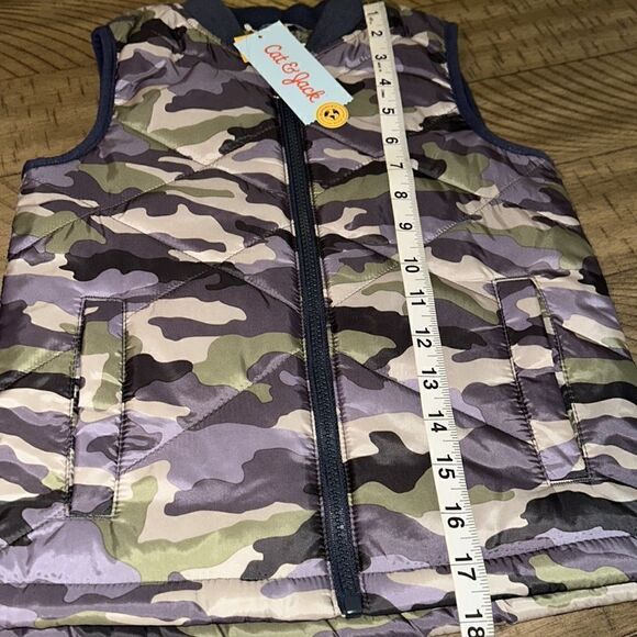 NWT Camo Kid 👦 👧 Water 💦 & Wind 💨 Resistant front pocket east zip up ⬆️ warm - Picture 12 of 17